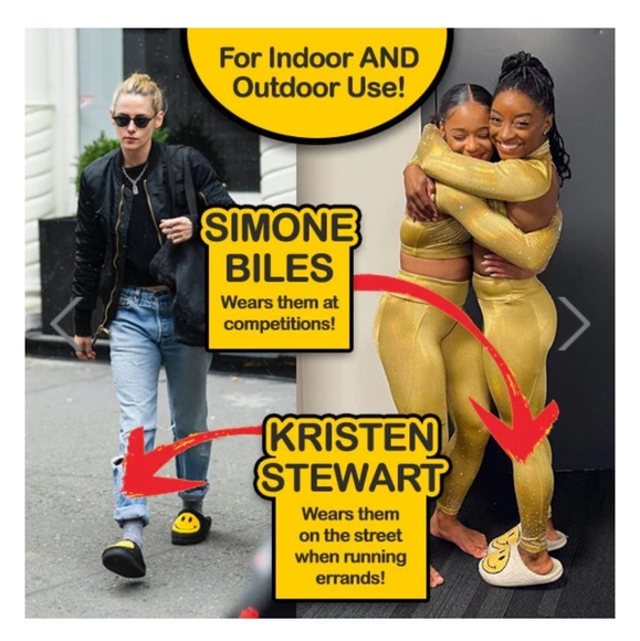 Smiley Slippers - Picture 3 of 7